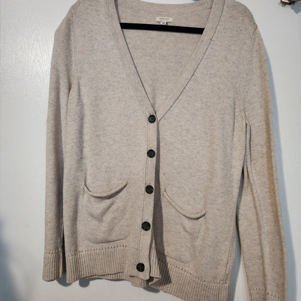 Women's Light Beige Cardigan